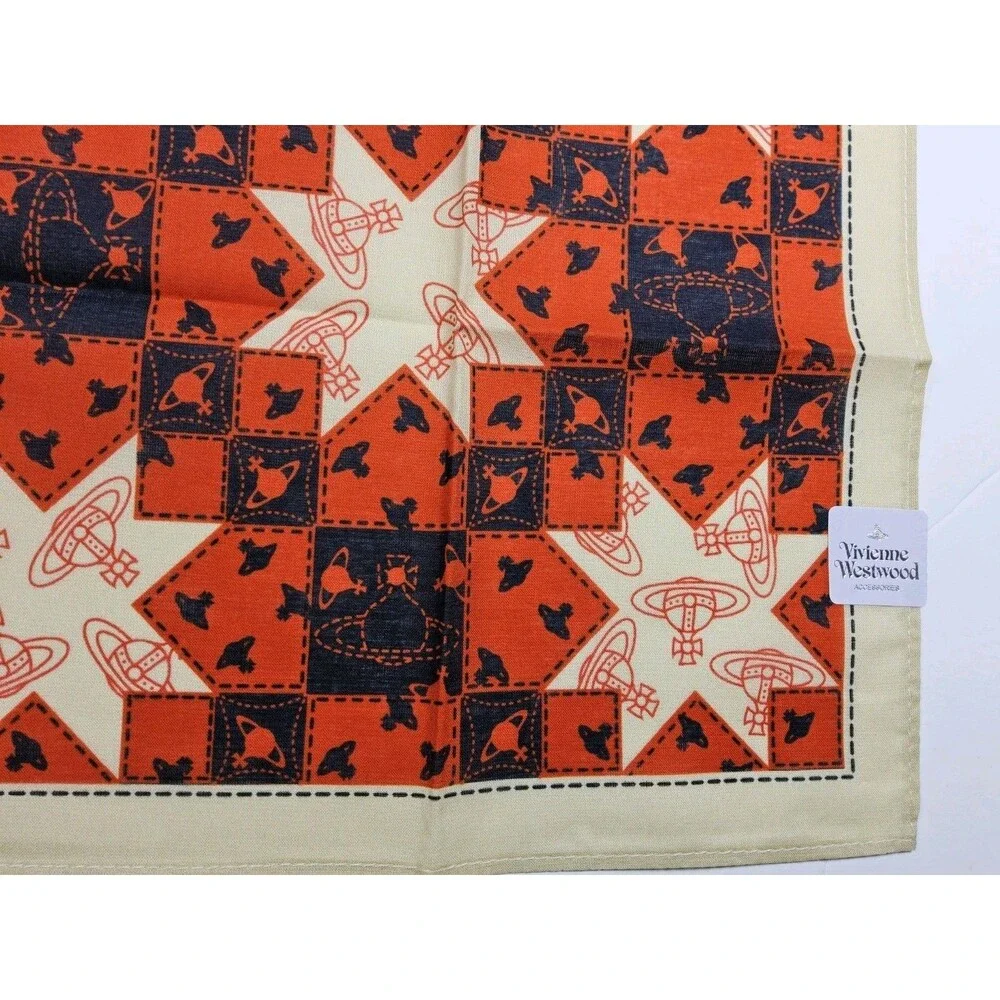 Vivienne Westwood Handkerchief Neckerchief Bandana Scarf Pocket Square Japan